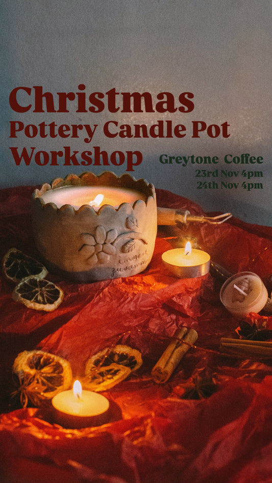 Pottery Workshop at Greytone coffee